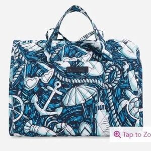 Vera Bradley Grand Hanging Organizer Pattern Shore Enough